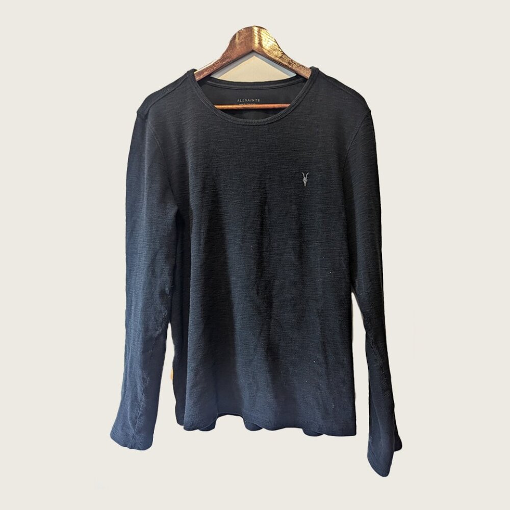ALL SAINTS - Cotton black sweater - Sz M